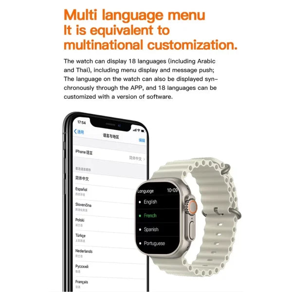 T800-ultra Smart Watch