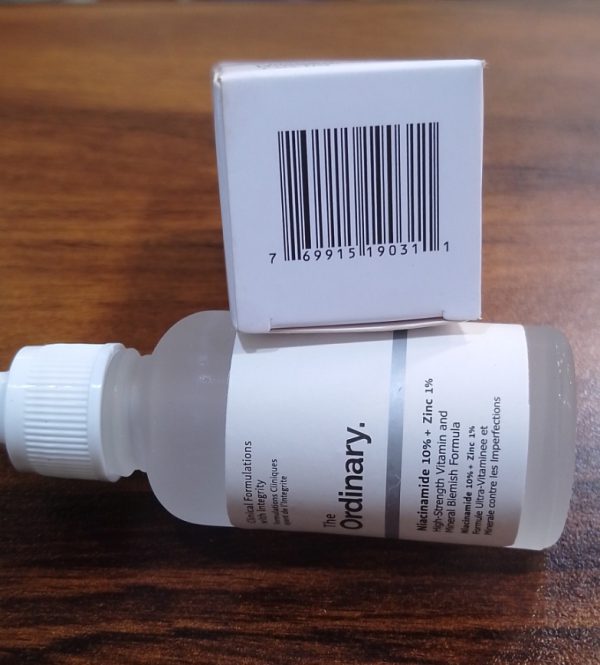 The Ordinary Niacinamide 10% + Zinc 1% ( with batch code )